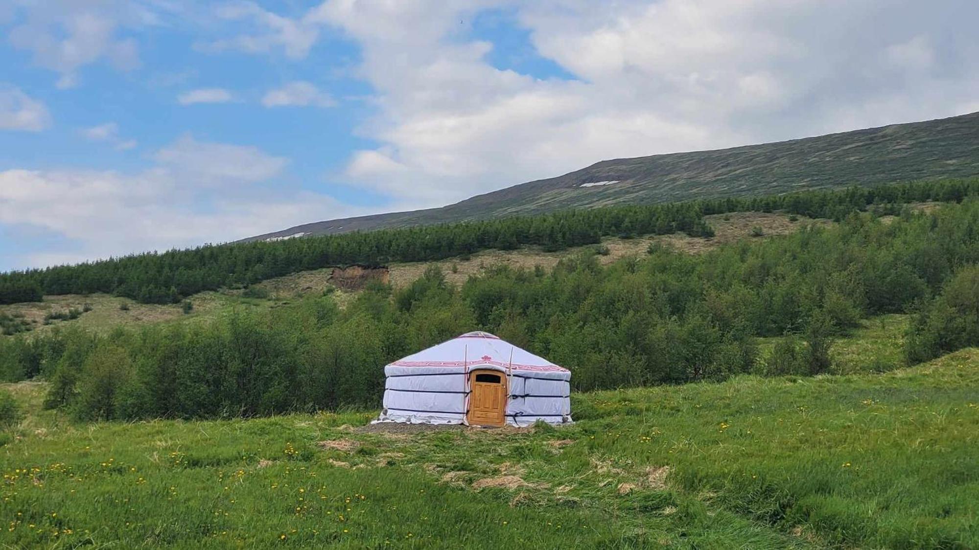 Iceland Yurt Akureyri Exterior foto